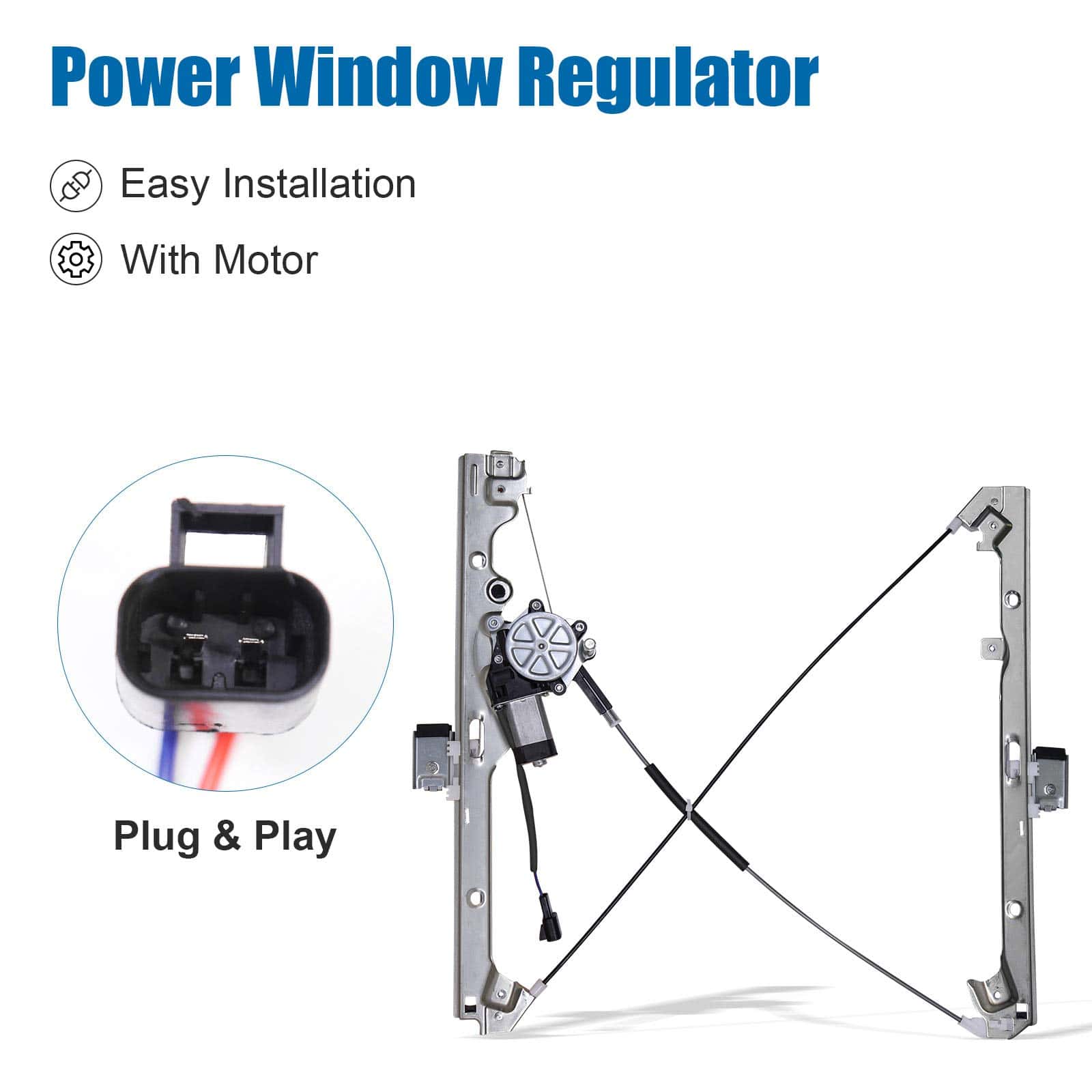 MOJTBE 741-645 Regulador de Ventana Eléctrica del Lado del - Imagen 6