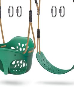 Dolibest Columpio para Niños con Asiento de Cubo de Alta