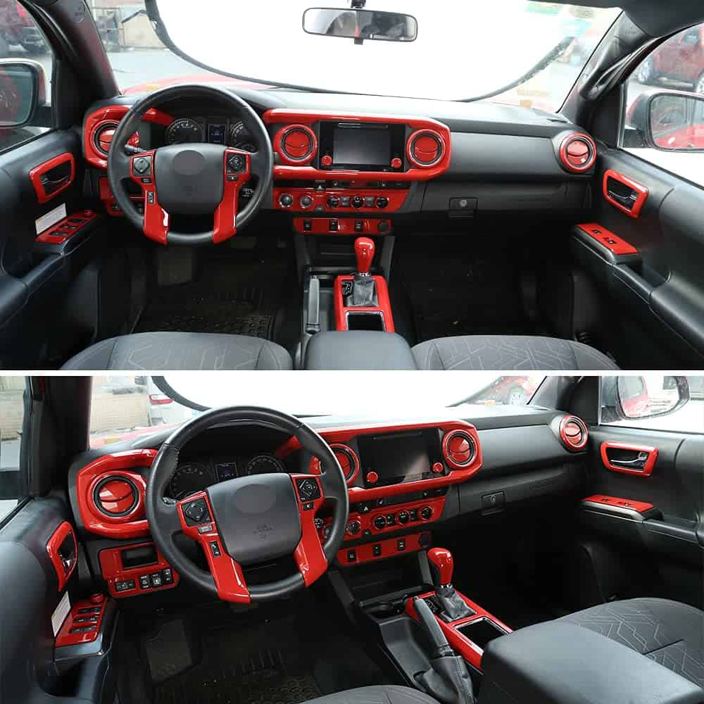 Adorno Rojo en Forma de U para Tablero de Deportes LLKUANG - Imagen 8