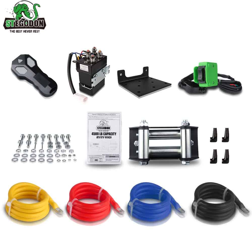 Malacate eléctrico STEGODON de 4500 lb de capacidad de - Imagen 7