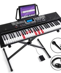 Piano Keyboard MUSTAR MEKS-500 de 61 teclas con teclas