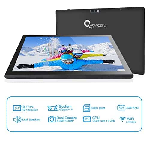 Tableta CWOWDEFU de 10 Pulgadas con Funda, Tableta Android - Imagen 6