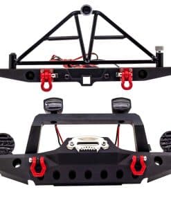 StepOK RC Crawler Car Front Rear Bumper, Parachoques