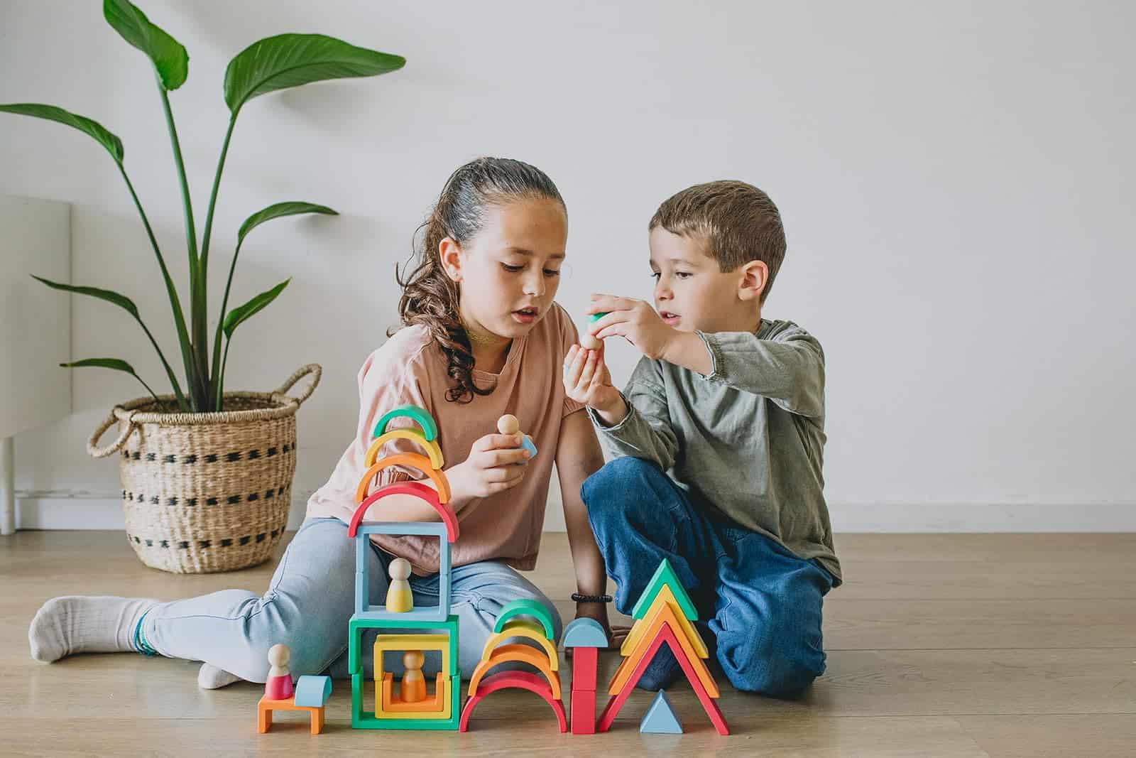 Set de 30 Bloques de Apilamiento Tipo Montessori en Arco - Imagen 6