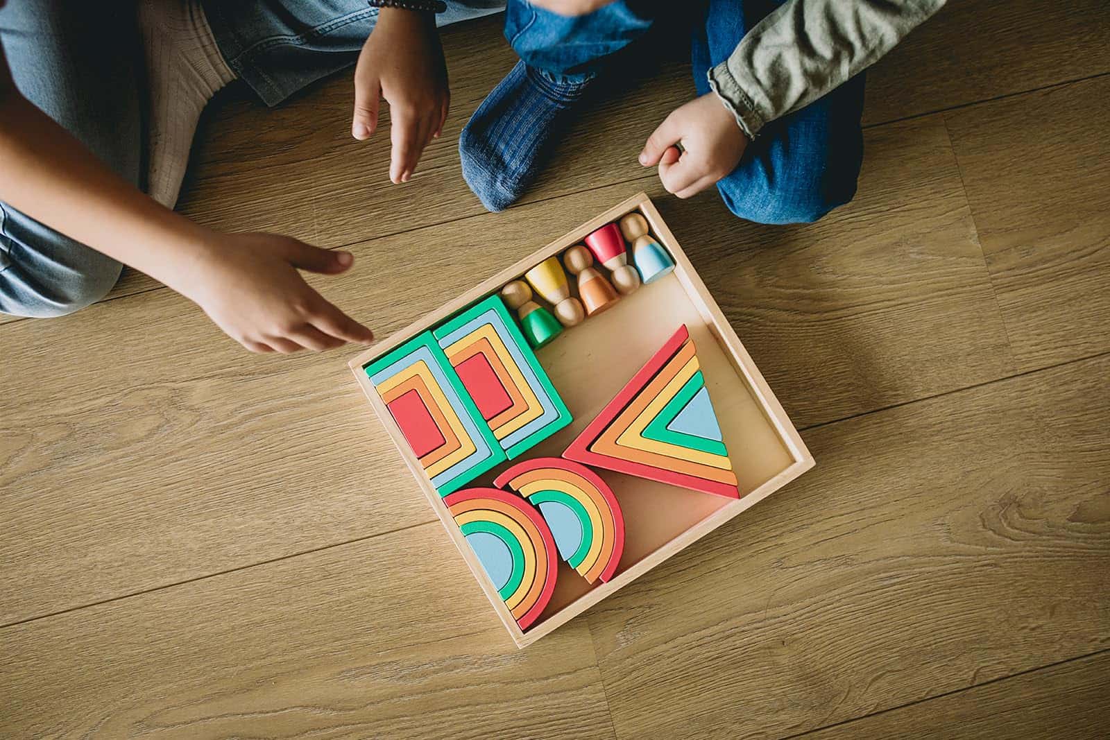 Set de 30 Bloques de Apilamiento Tipo Montessori en Arco - Imagen 5