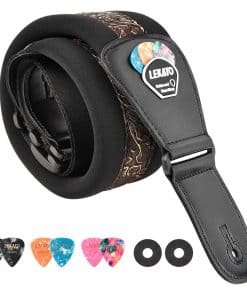 Correa de Guitarra para Bajo LEKATO para Guitarra Eléctrica