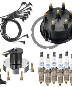 Kit de Tapa de Distribuidor, Rotor y Cables de Bujías para
