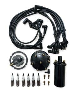 Kit de Distribuidor de Tapa y Rotor de Bujías con Cable de