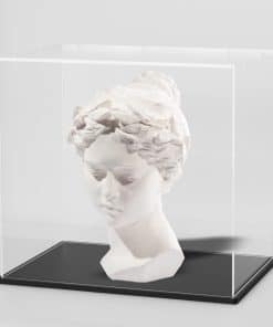 Estuche de exhibición QIMOND con base de acrílico negro,