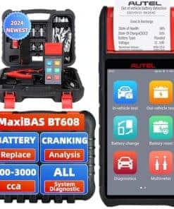 Autel MaxiBAS BT608 Escáner OBD2 Analizador de Baterías