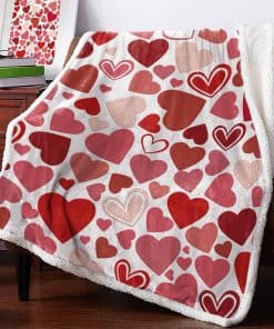 Manta de Felpa Sherpa T&H XHome Suave y Acogedora, Mantas