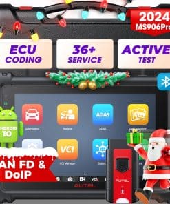 Autel MaxiSys MS906 PRO Scanner 2024: Codificación ECU como