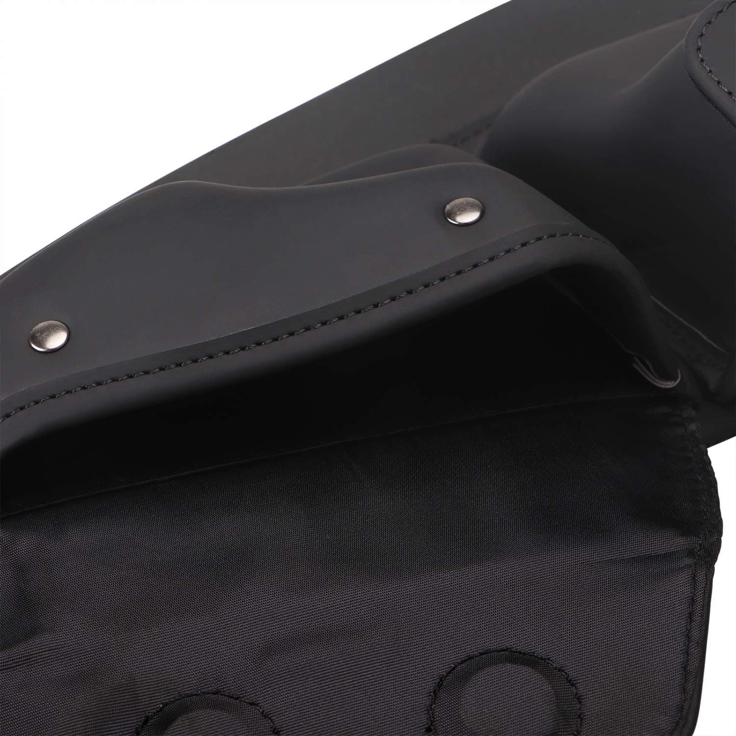 BID4ZE Bolsa de parabrisas con 3 bolsillos de cráneo negro - Imagen 6