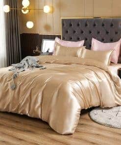 Juego de Funda de Edredón Queen Size HOdo Home Satin, 3