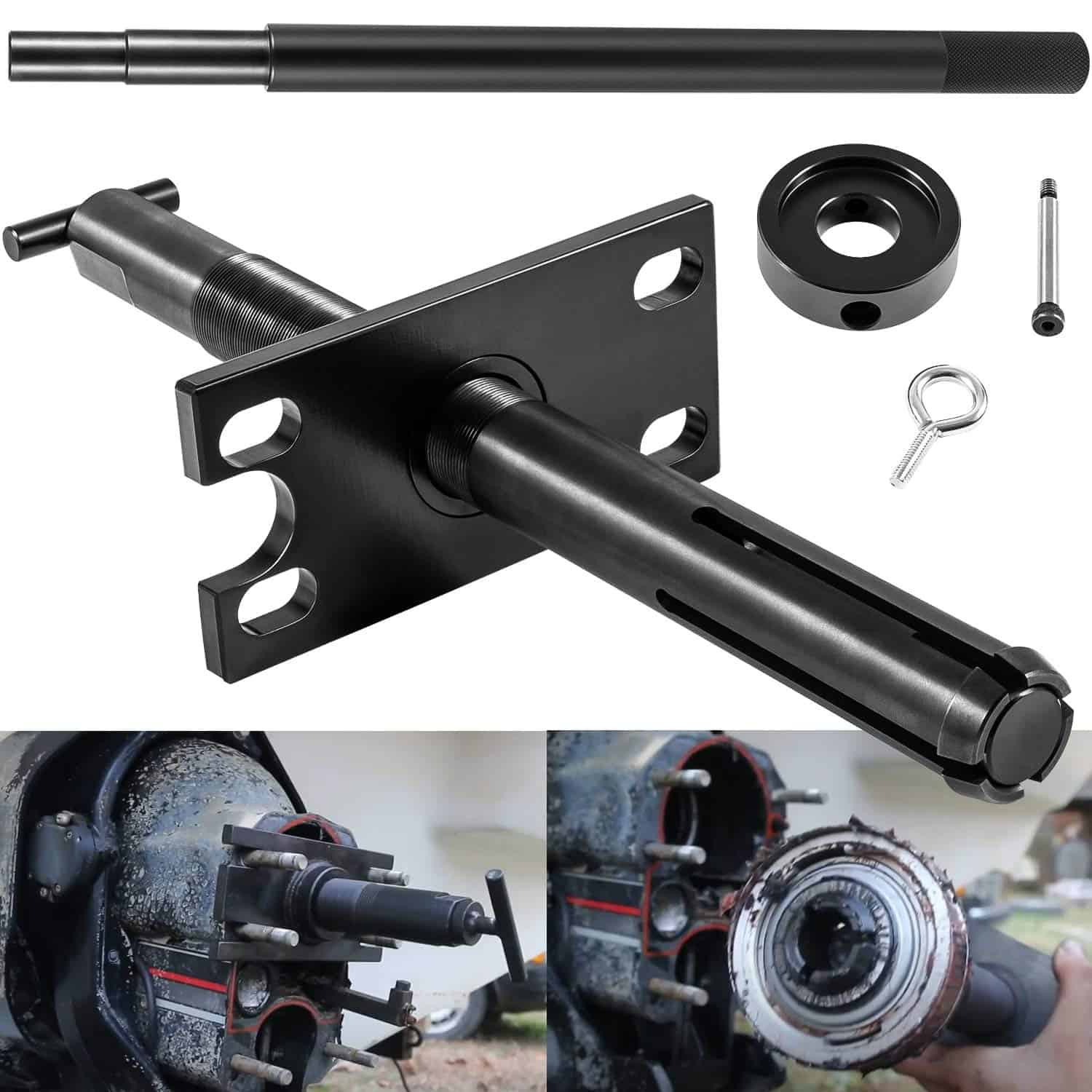 Extractor e instalador de cojinetes de cardán y - carbono)