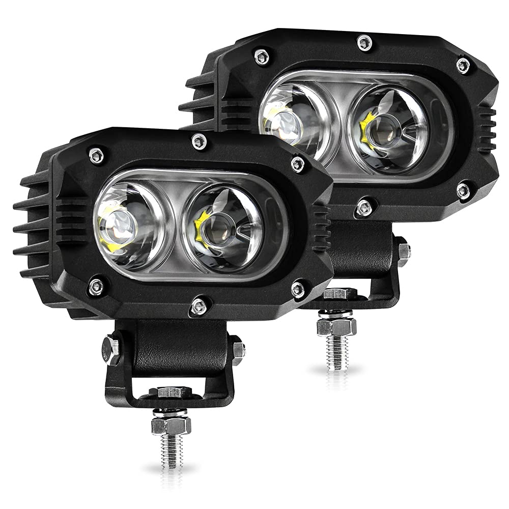 2 pcs Luz Led para Motocicleta Luces de Punto Led de 4