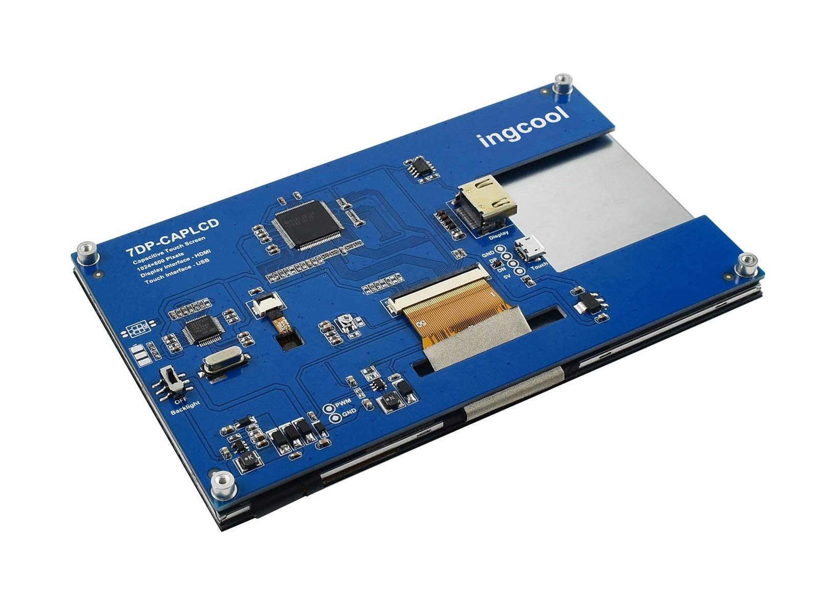 Ingcool Pantalla táctil capacitiva de 7 pulgadas con - Imagen 7