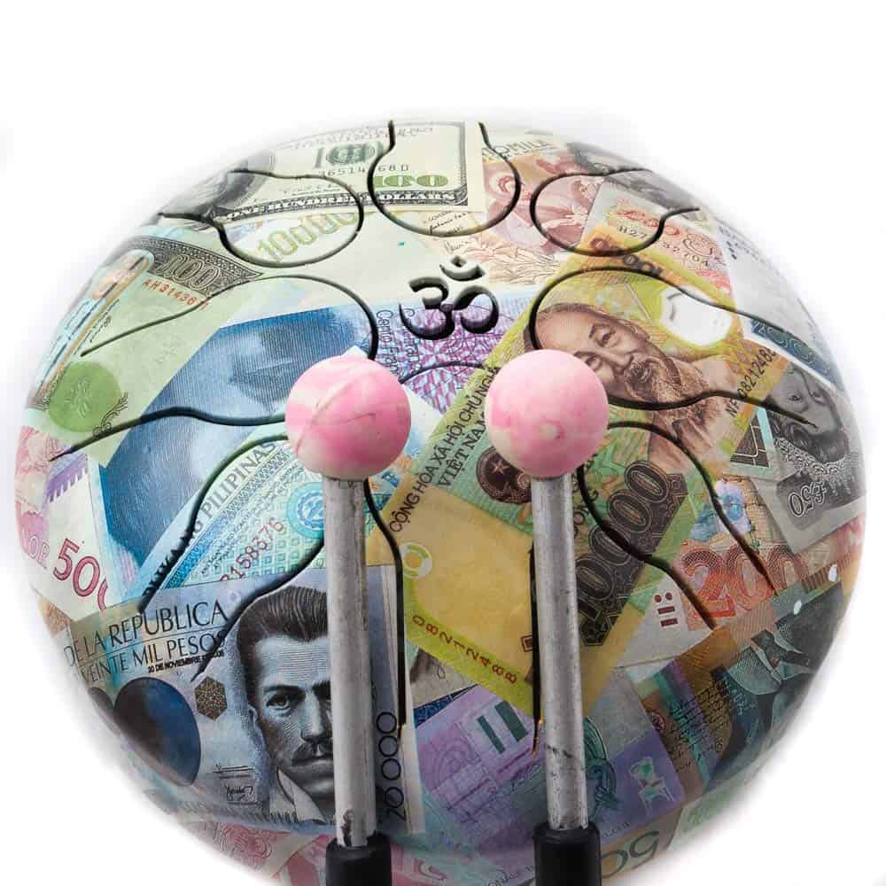 Satnam Happy Drums Steel Tongue Drum 8 Notes -del Mundo