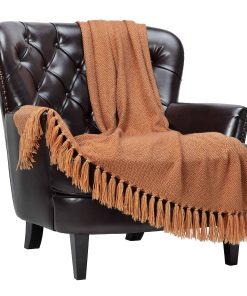 Manta de lana acrílica súper suave Premium Mini Maze de