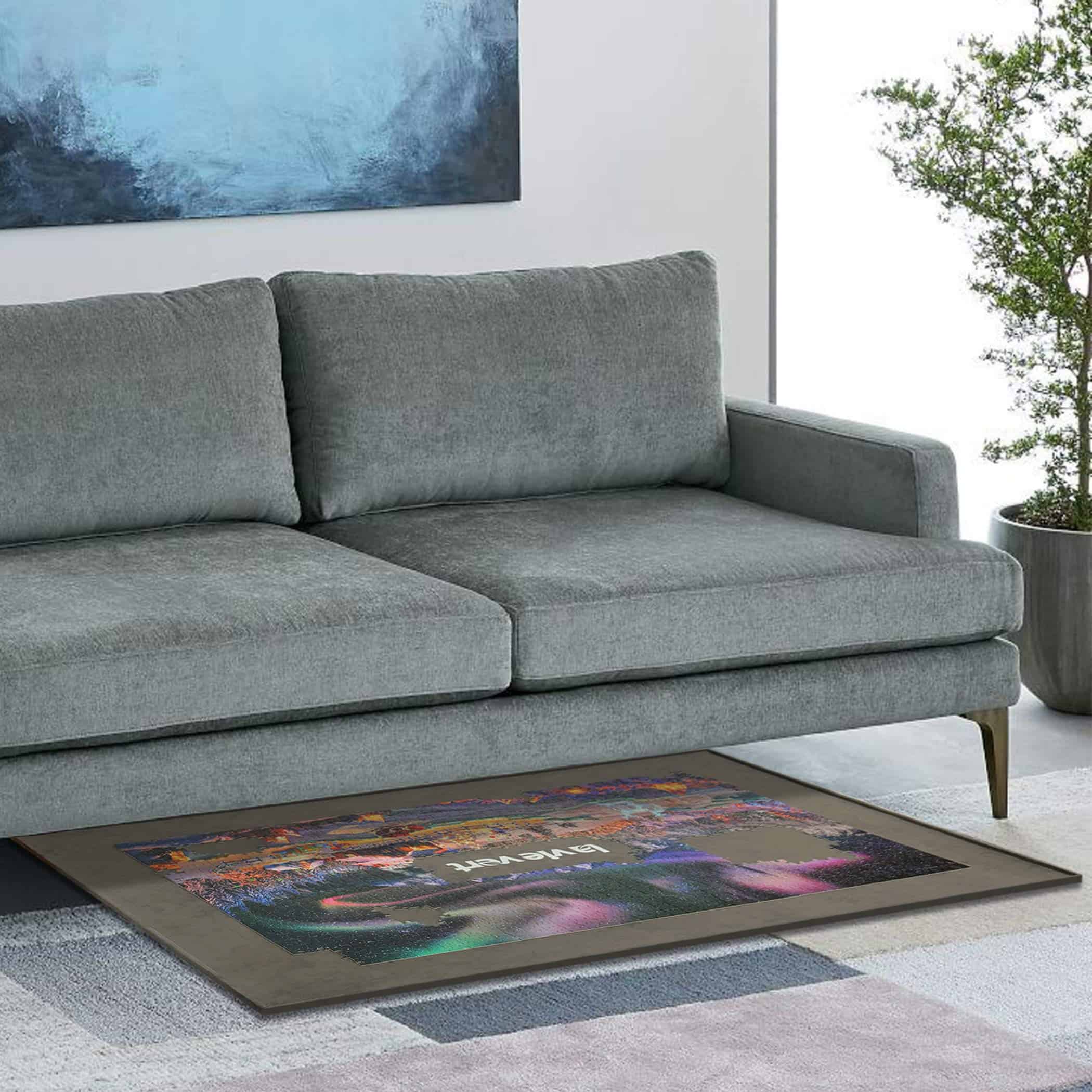 Tablero de rompecabezas de madera Lavievert Portátil para - Imagen 7