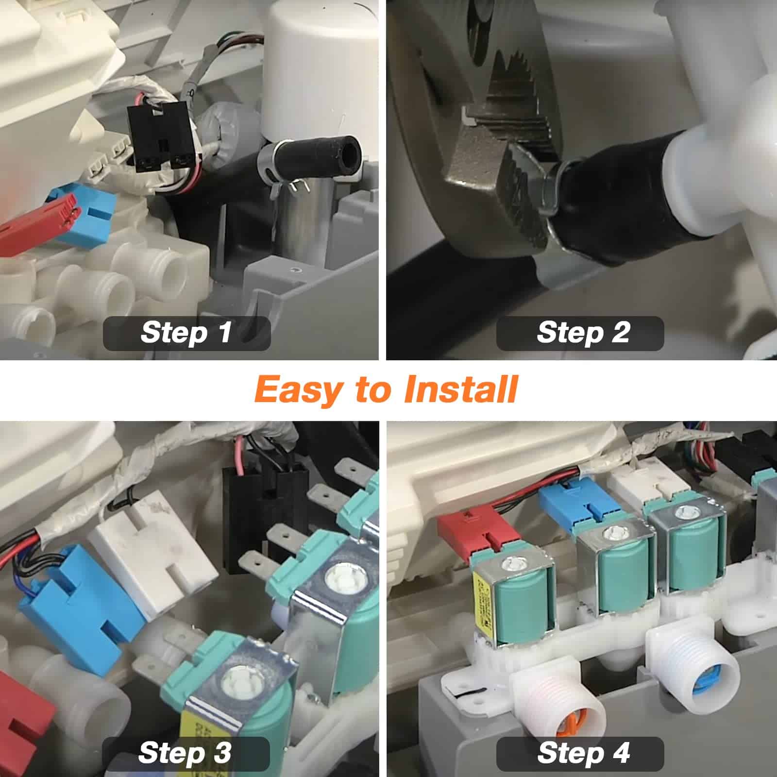 Válvula de Entrada de Agua para Lavadora DC97-15459H - Imagen 7