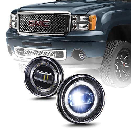Luces de Niebla LED Tecoom, 1 Par de Faros Antiniebla para