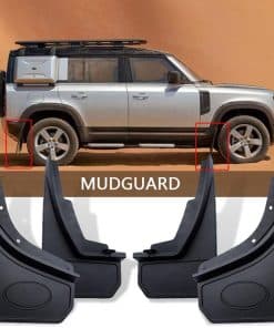 Juego de 4 guardabarros para coche YIWANG para Land Rover