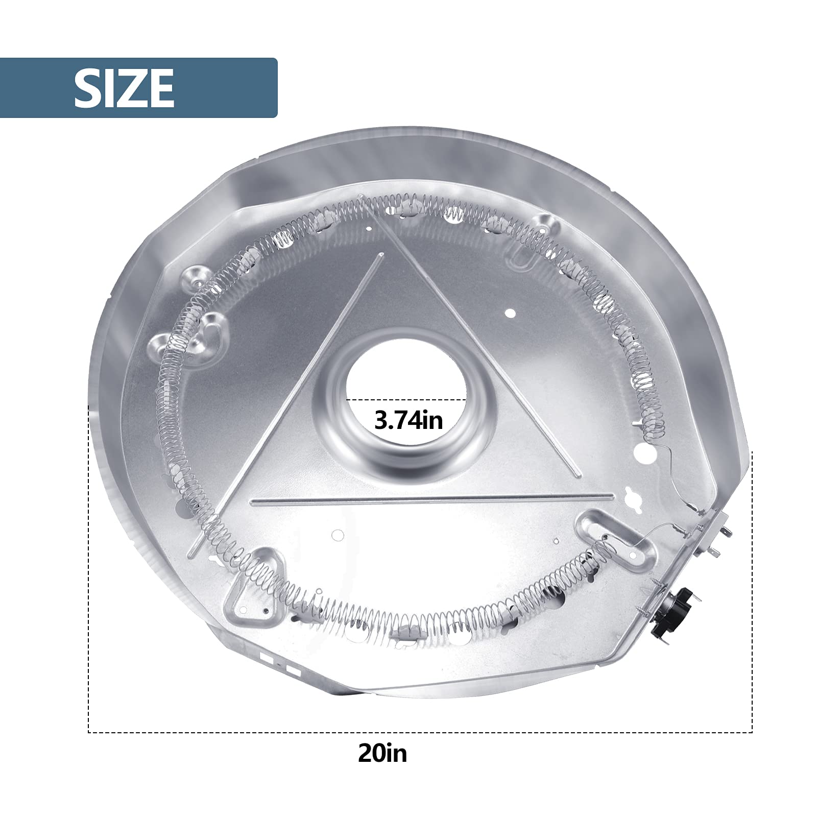 131553900 Conjunto de Calefactor para Secadora por Sikawai - Imagen 4