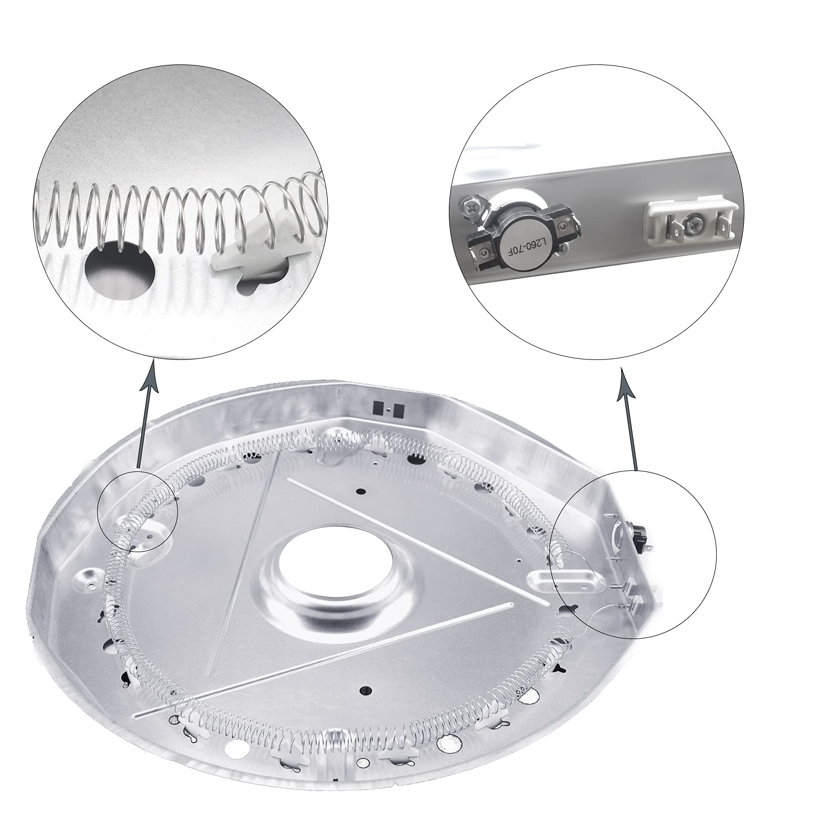 131553900 Conjunto de Calefactor para Secadora por Sikawai - Imagen 6
