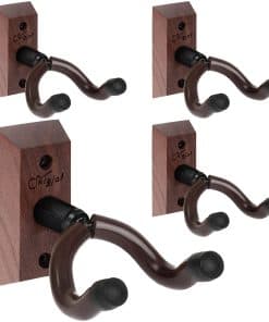 Paquete de 4 soportes de pared para guitarra SNIGJAT,