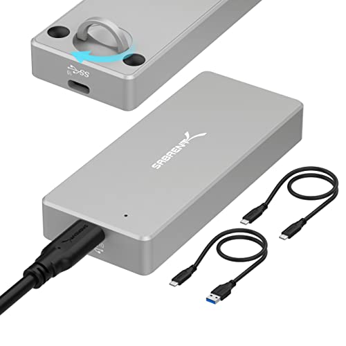 SABRENT USB 3.2 Carcasa Resistente al Agua IP67 sin