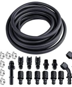 Kit de línea de combustible 25FT 6AN: Manguera de
