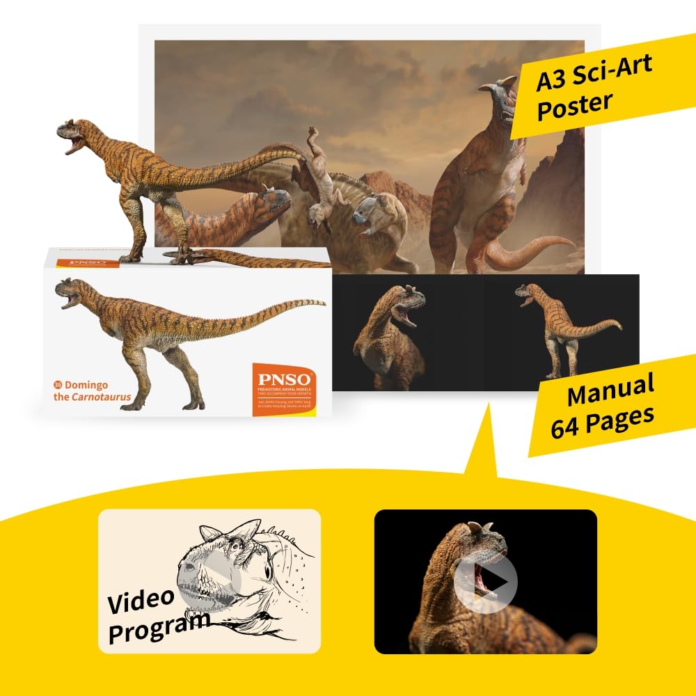 Modelos de Dinosaurios Prehistóricos PNSO (36 Domingo El - Imagen 4