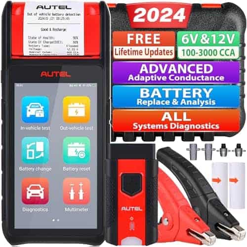 Probador de Batería Autel MaxiBAS BT608 (E), Actualización