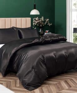 Juego de Funda de Edredón de Seda Sintética P Pothuiny de 5