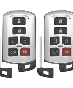 Llave de Control Remoto de Repuesto para Toyota Sienna 2011