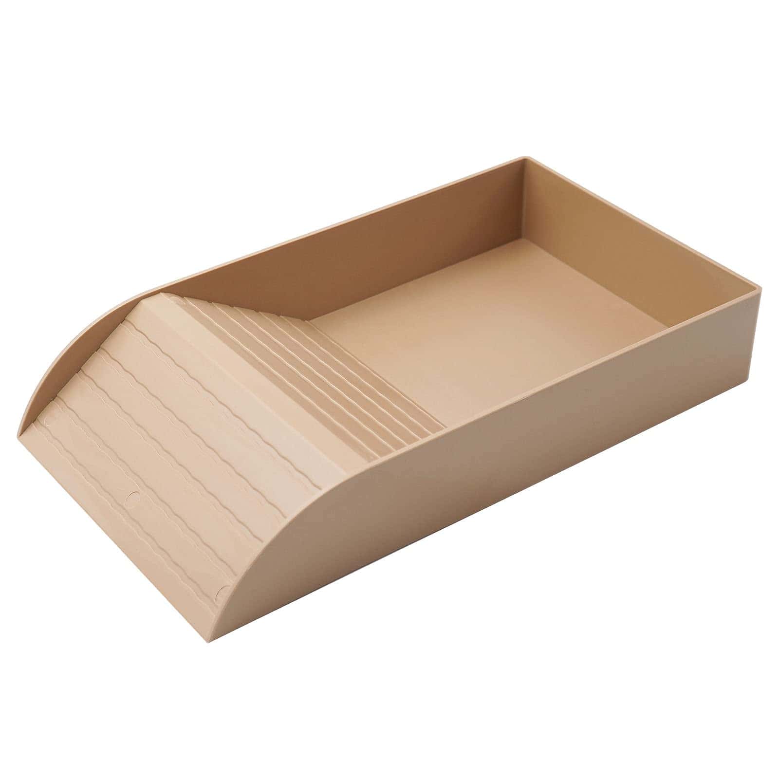 Plato de alimentación para reptiles tortugas con rampa y