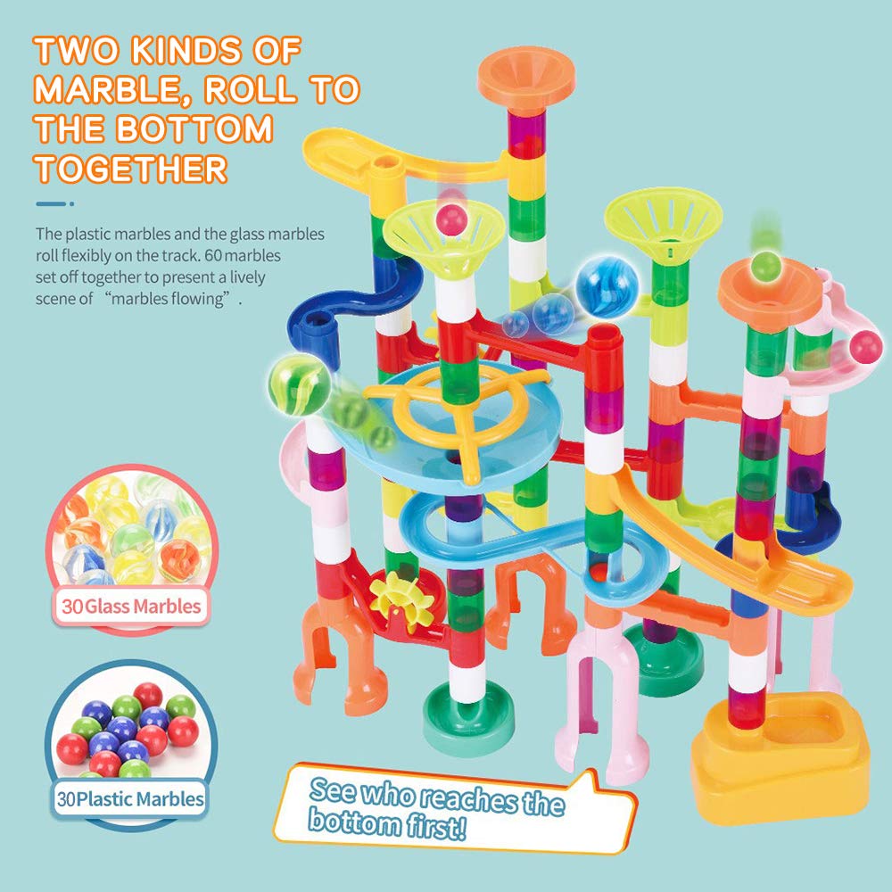 Marble Run, 135 PCS Juego de Laberinto de Canicas para - Imagen 7