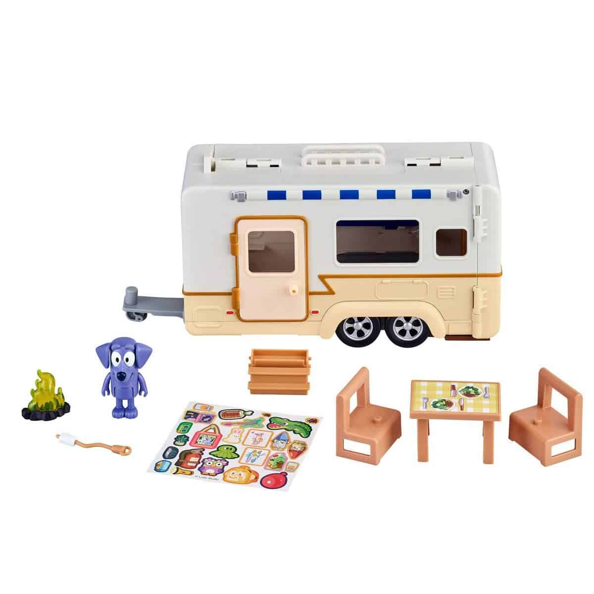 Set de Juego de Caravana de Bluey, Figuras de 2.5-3