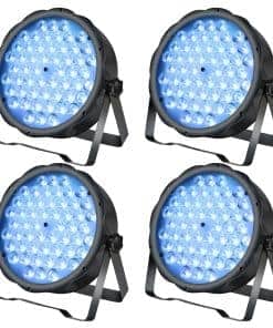 Luces LED Par BETOPPER 54 x 1.5W, Luces RGB de Escenario