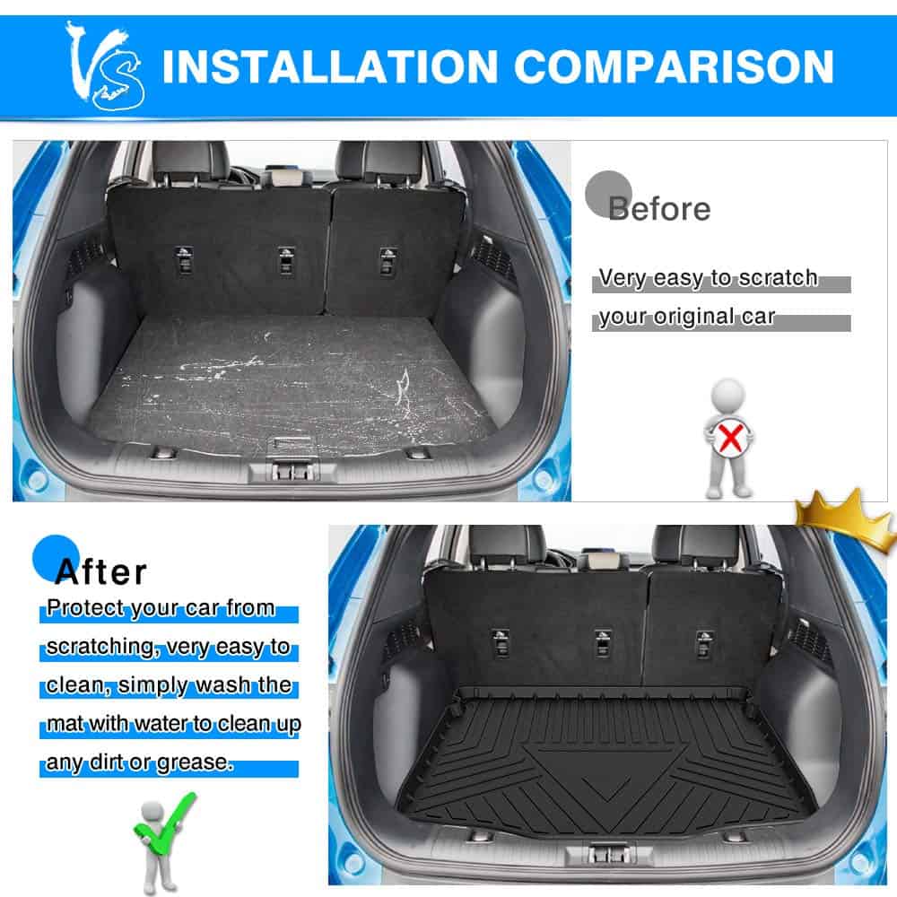 Tapete de Maletero Compatible con Ford Escape 2020 2021 - Imagen 5