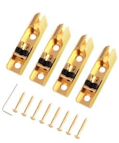 Puente de bajo individual de Holmer para bajo de 4 cuerdas,