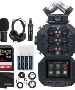 Grabadora Portátil Zoom H8 de 8 Entradas / 12 Pistas para