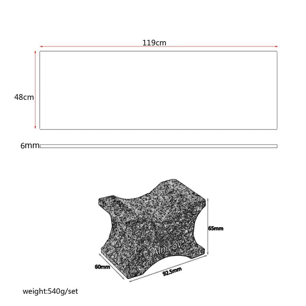 Almohadilla de Trabajo para Guitarra Alnicov con Soporte de - Imagen 8