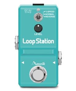 Pedal de guitarra Looper Amuzik para guitarra eléctrica