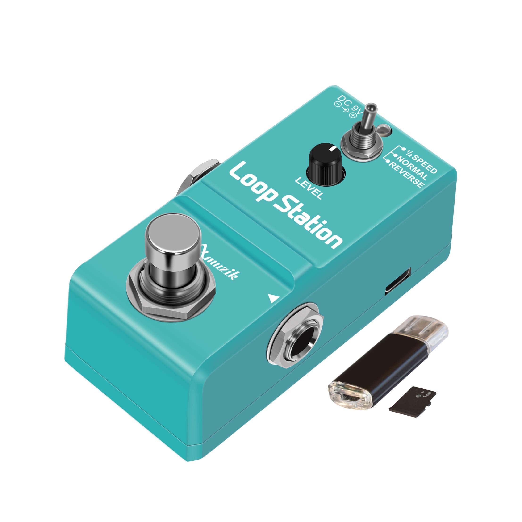 Pedal de guitarra Looper Amuzik para guitarra eléctrica - Imagen 3