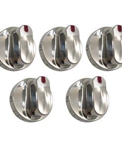 Perilla de acero inoxidable para quemador de estufa -