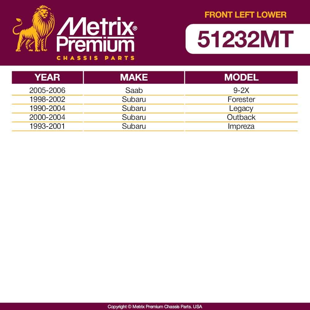 Brazo de control inferior delantero izquierdo Premium - Imagen 3