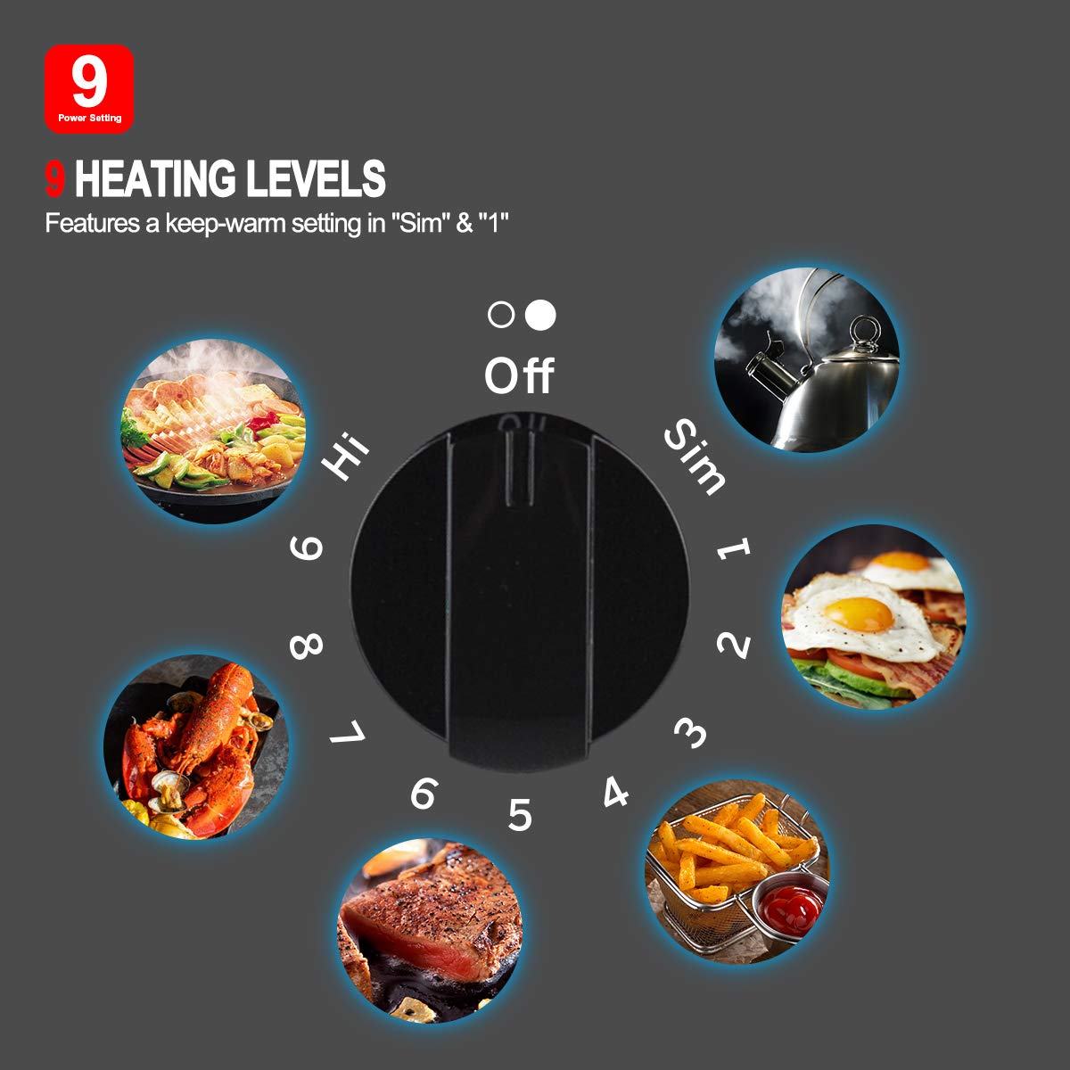 Placa de cocción eléctrica para departamento, GASLAND Chef - Imagen 6