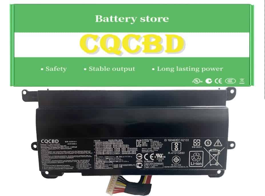 Batería CQCQ A32N1511 0B110-00370000 para ASUS ROG G752